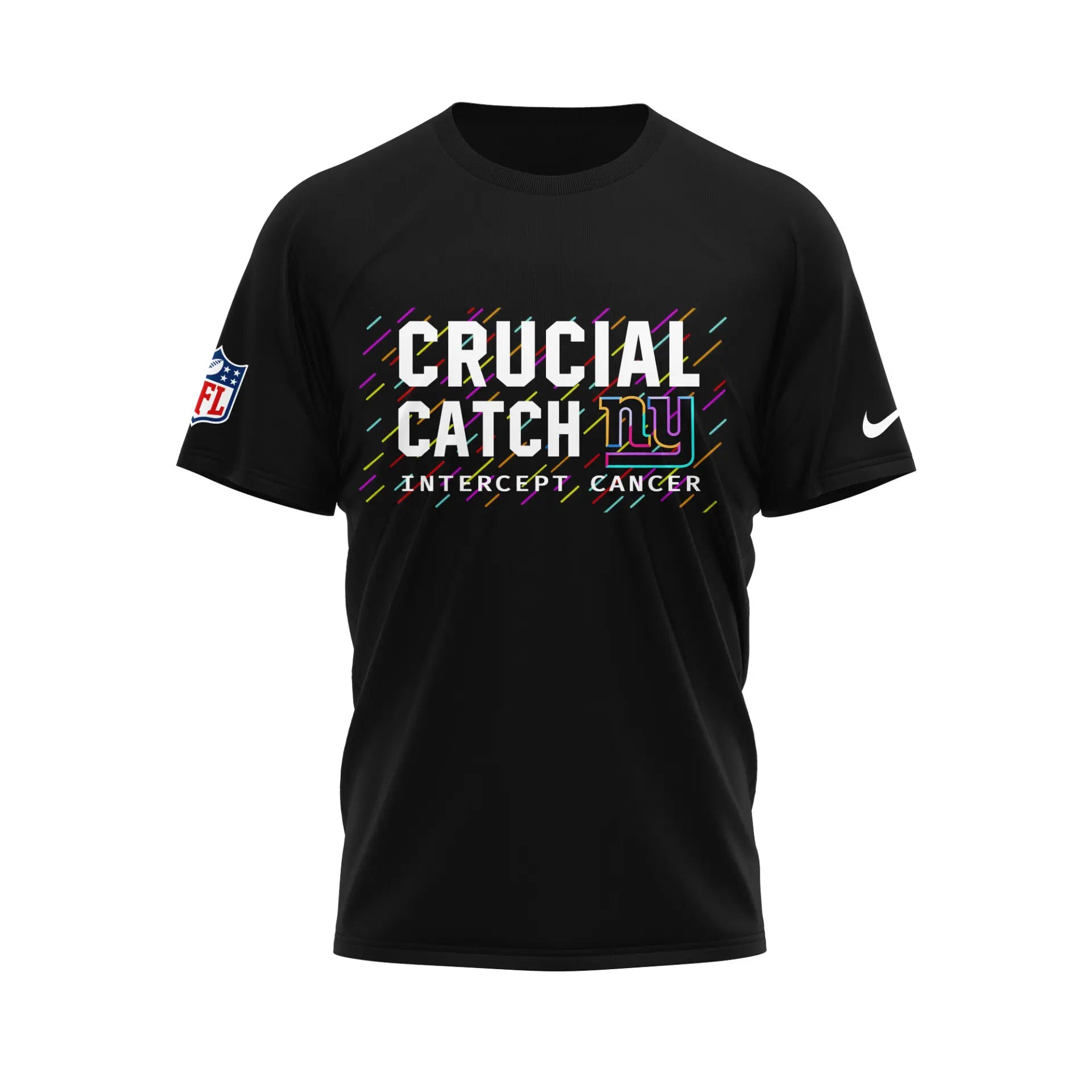 New York Giants | Premium NFL Crucial Catch 3D Shirt HI – HuddleStyle.com - Image 3
