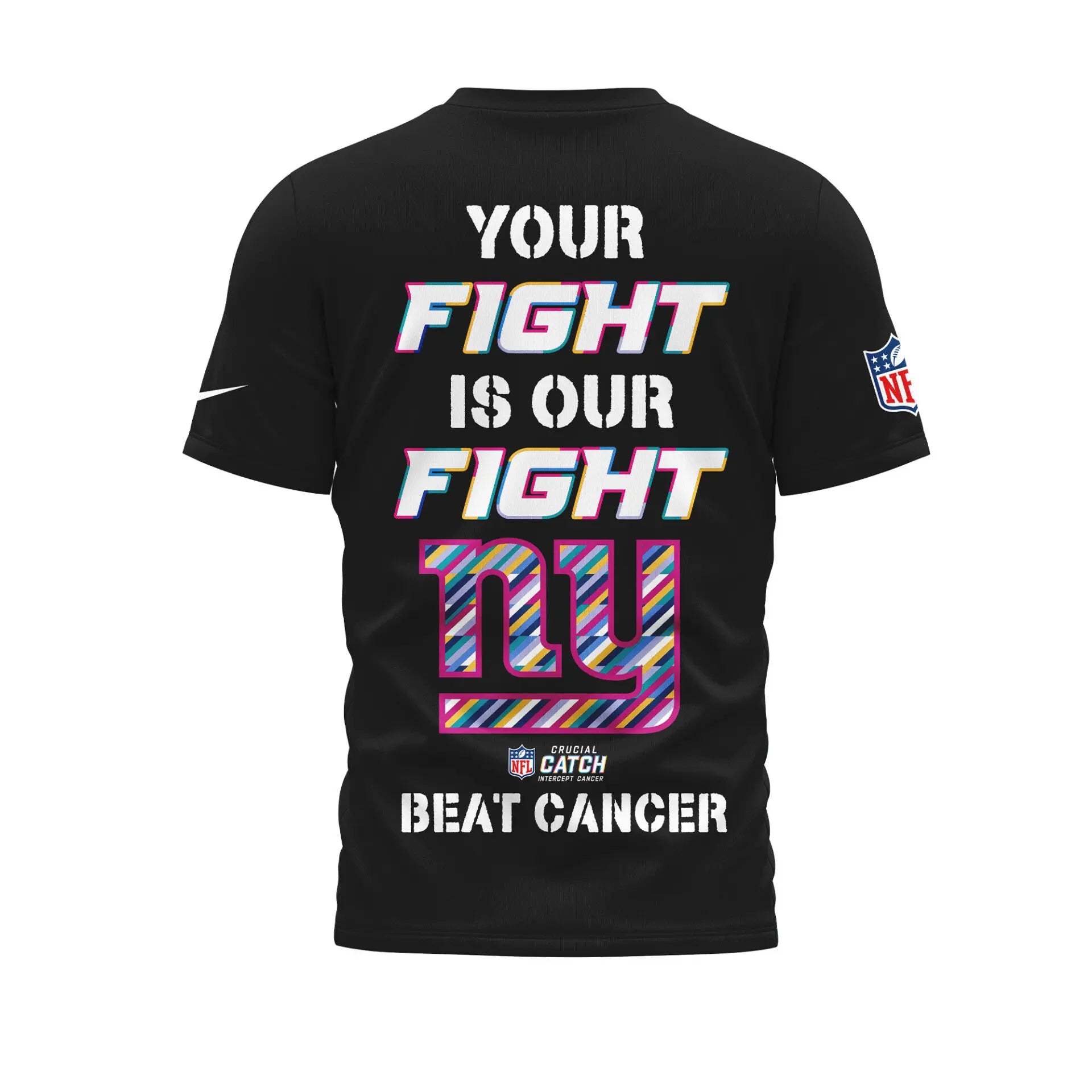 New York Giants | Premium NFL Crucial Catch 3D Shirt HI – HuddleStyle.com - Image 2