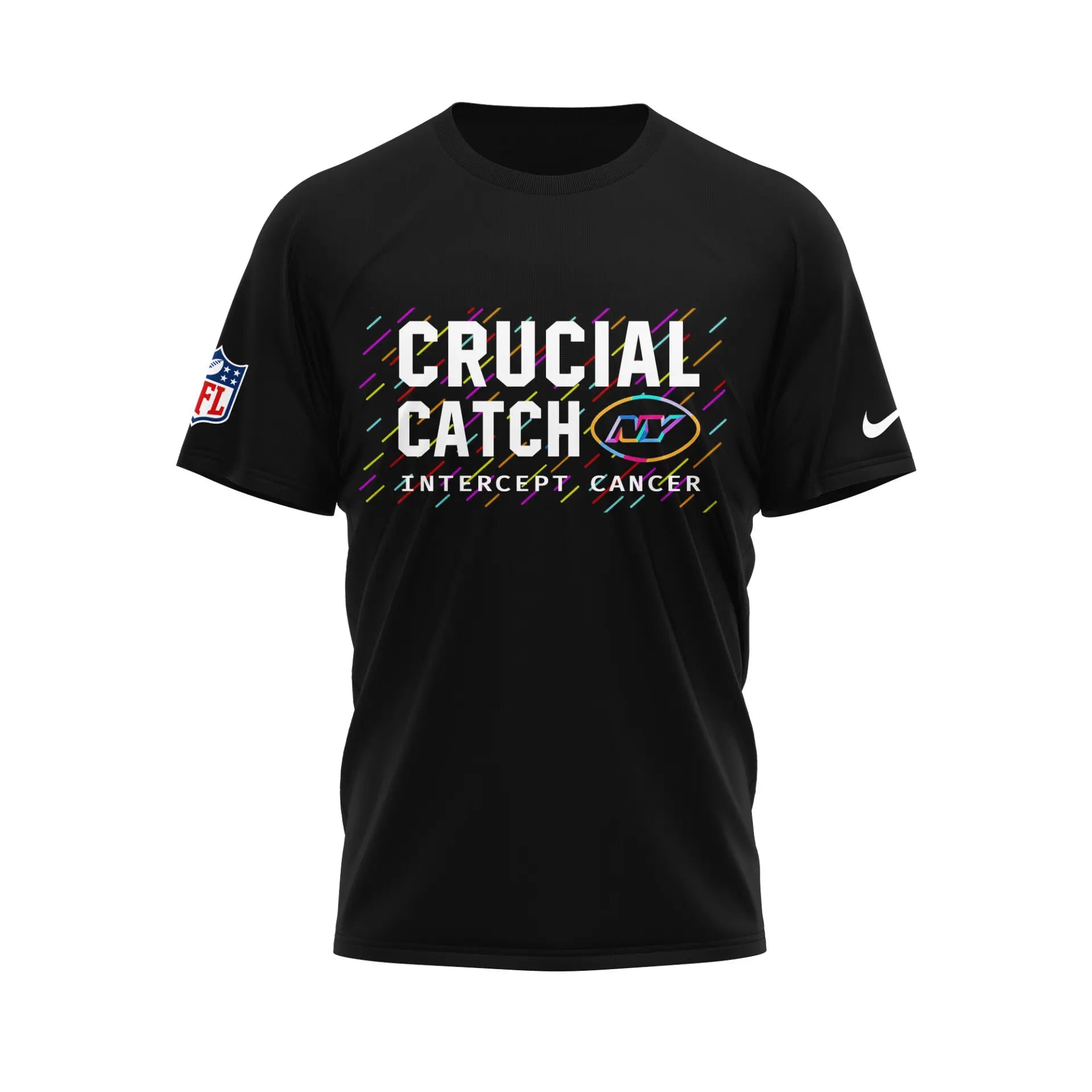 New York Jets | Premium NFL Crucial Catch 3D Shirt HI – HuddleStyle.com - Image 2