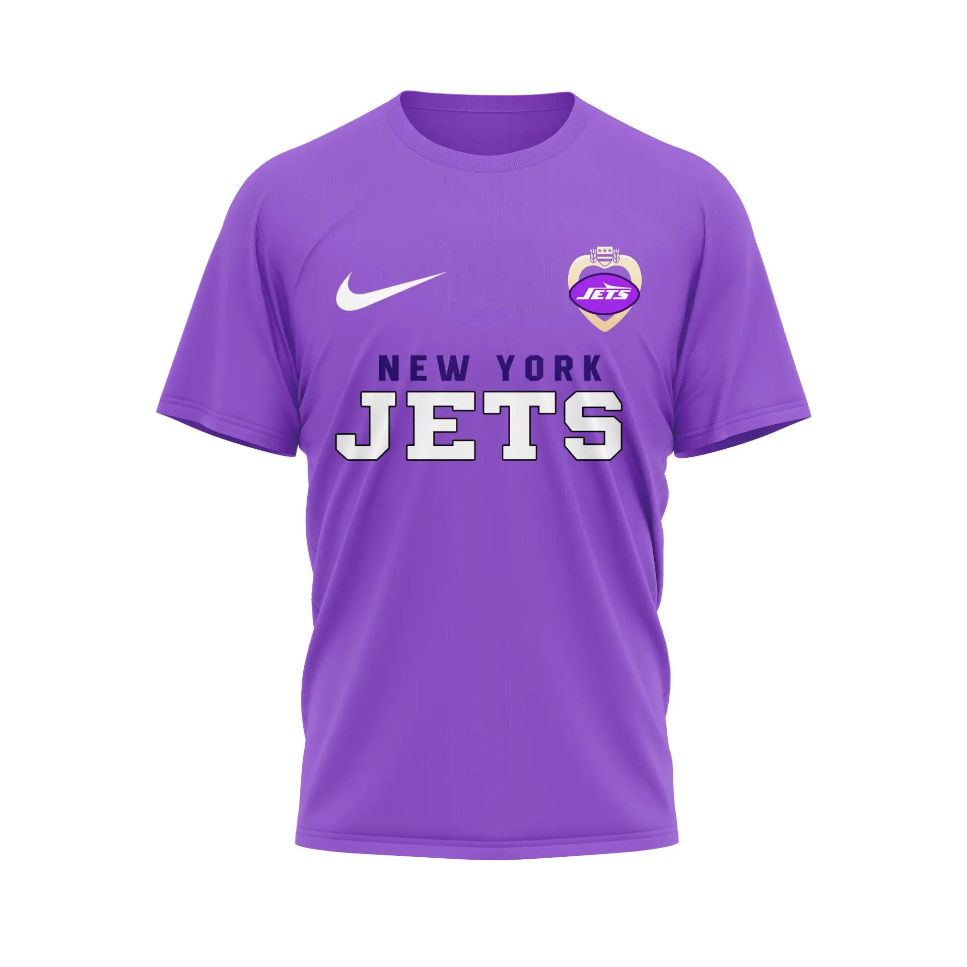 New York Jets | Premium NFL Premium National Purple Heart Day 3D Shirt HI – HuddleStyle.com - Main