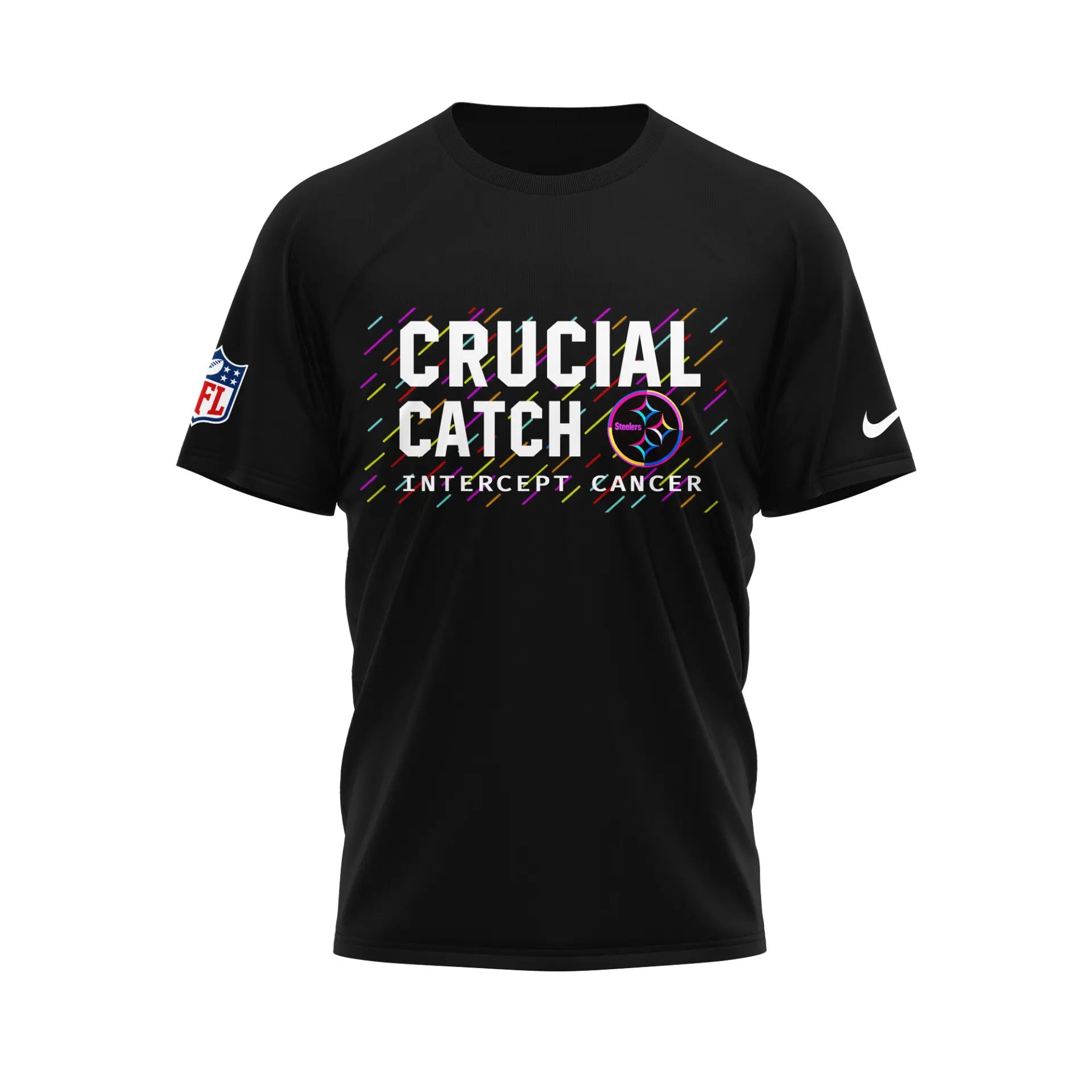 Pittsburgh Steelers | Premium NFL Crucial Catch 3D Shirt HI – HuddleStyle.com - Image 2