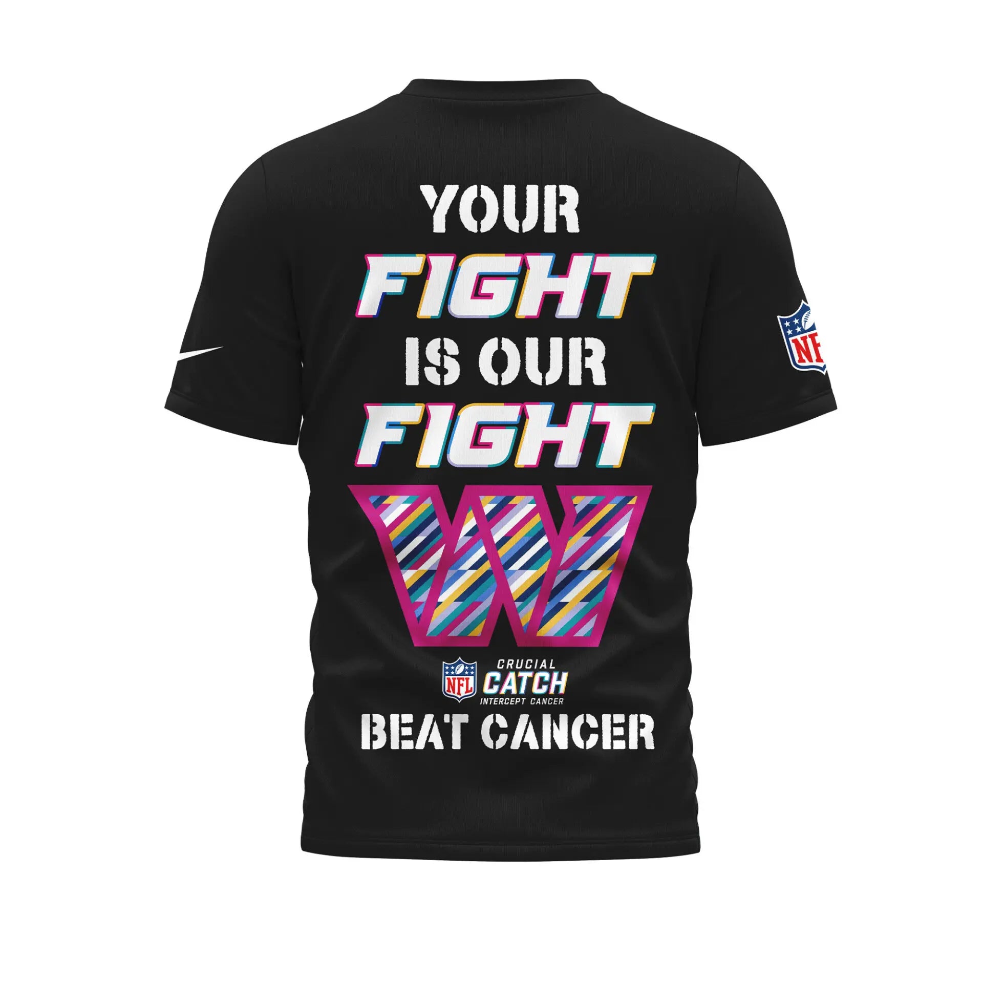 Washington Commanders | Premium NFL Crucial Catch 3D Shirt HI – HuddleStyle.com - Image 3