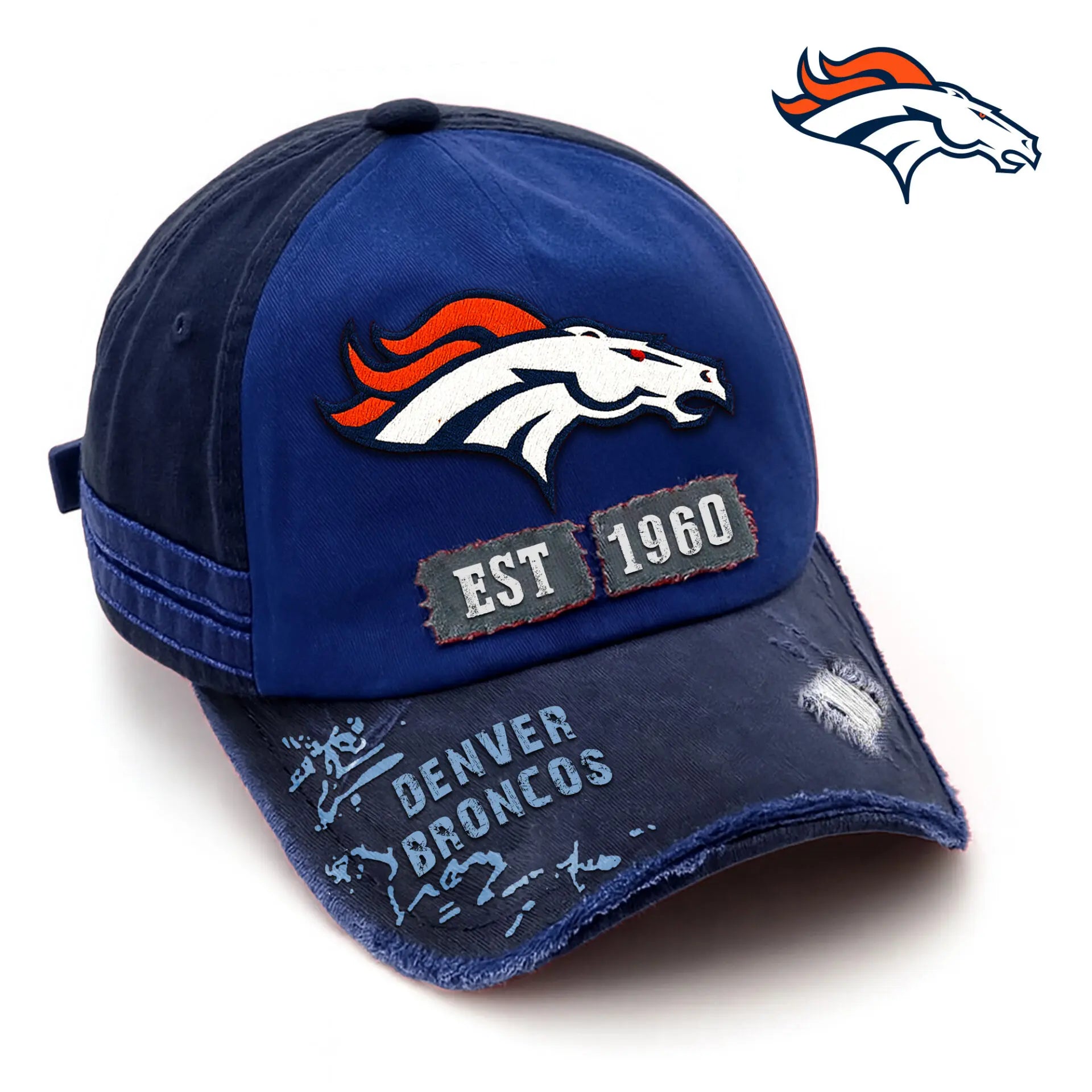 Denver Broncos | Premium NFL Legacy Classic Cap TD – HuddleStyle.com - Main