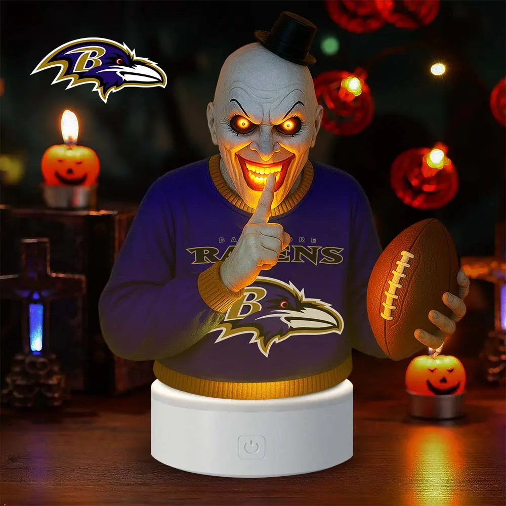 Baltimore Ravens | Premium NFL Terrifier Decoration Led Light MM – HuddleStyle.com - Main