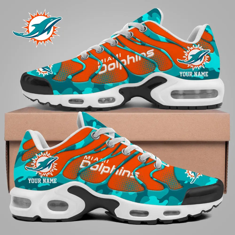 Miami Dolphins | Personalized Air Max Shoes MM – HuddleStyle.com - Main