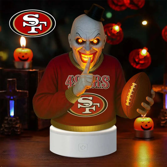 San Francisco 49ers | Premium NFL Terrifier Decoration Led Light MM – HuddleStyle.com - Main