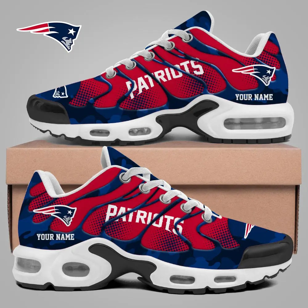 New England Patriots | Personalized Air Max Shoes MM – HuddleStyle.com - Main