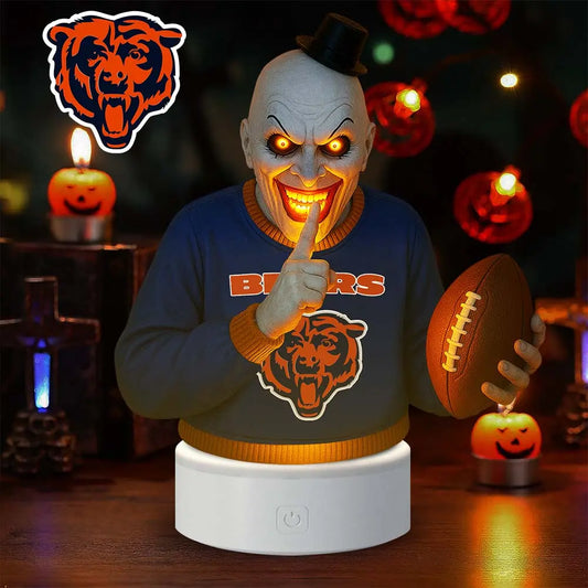 Chicago Bears | Premium NFL Terrifier Decoration Led Light MM – HuddleStyle.com - Main