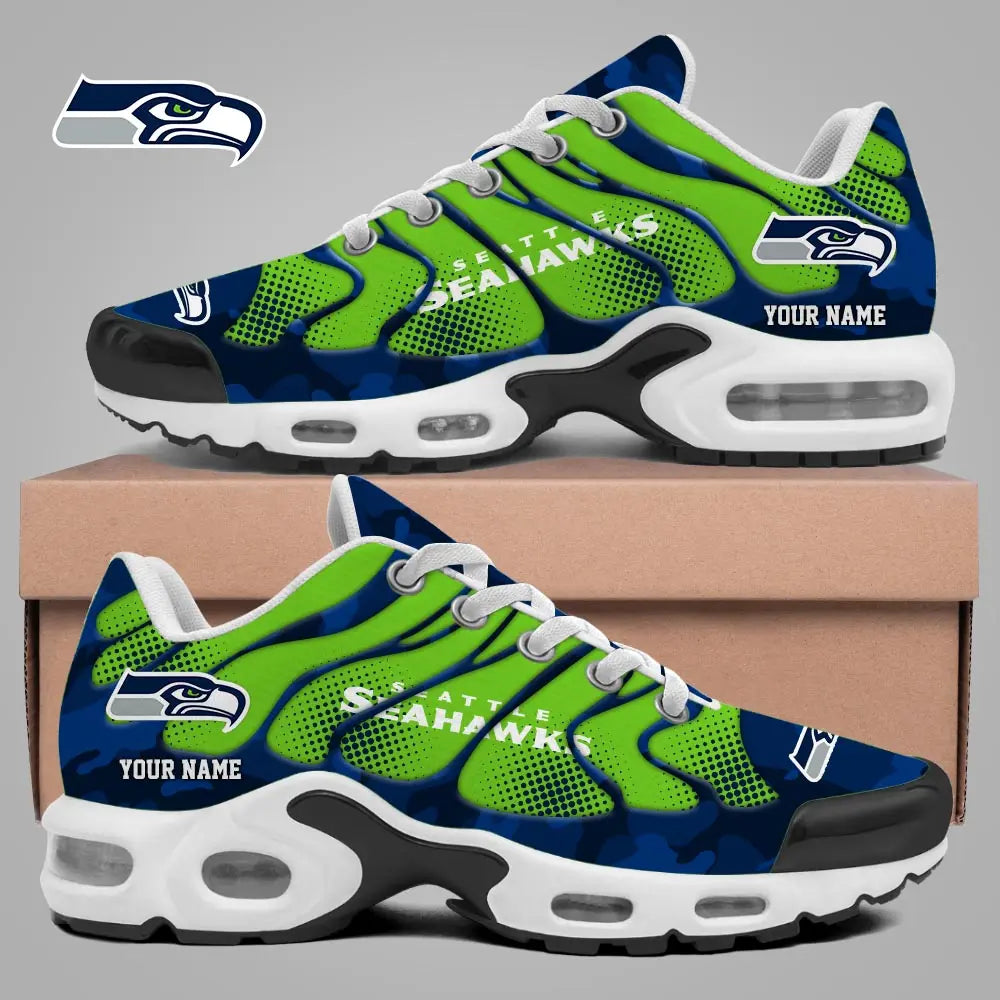 Seattle Seahawks | Personalized Air Max Shoes MM – HuddleStyle.com - Main
