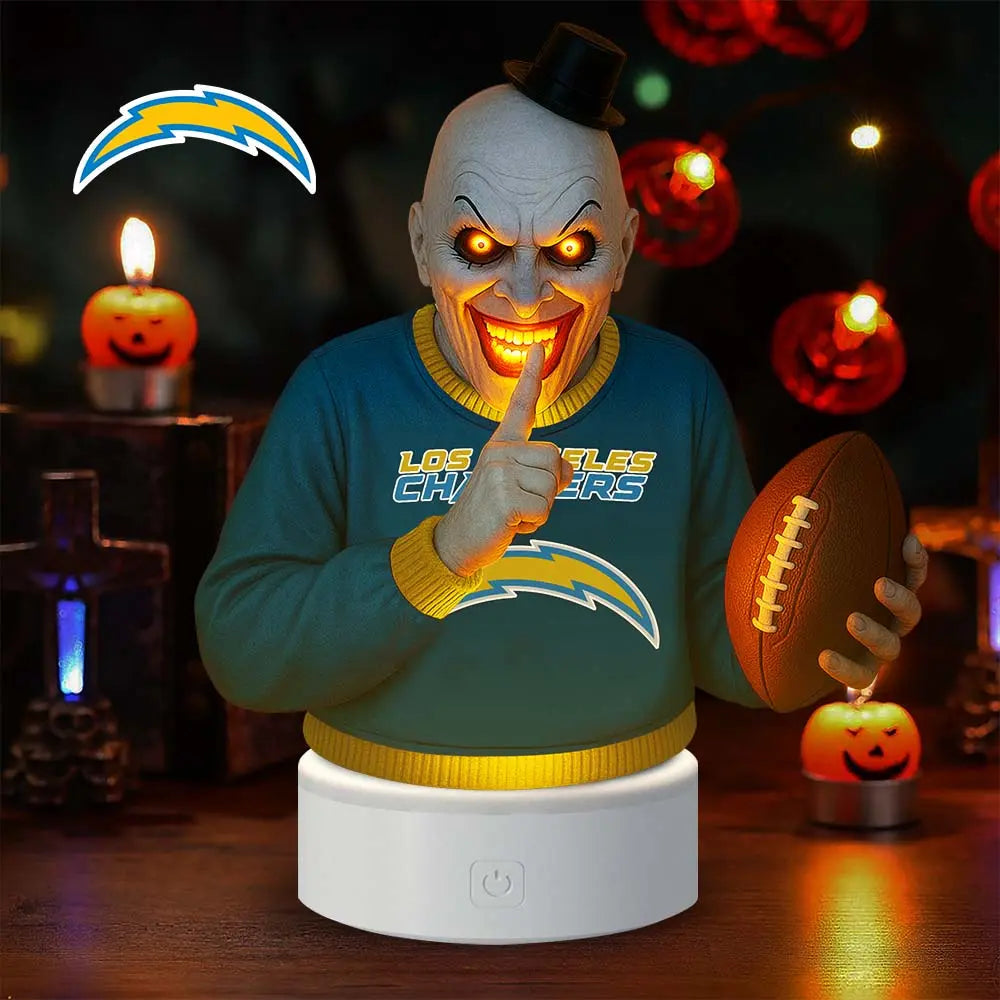 Los Angeles Chargers | Premium NFL Terrifier Decoration Led Light MM – HuddleStyle.com - Main