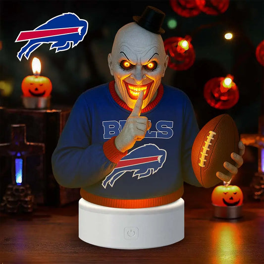 Buffalo Bills | Premium NFL Terrifier Decoration Led Light MM – HuddleStyle.com - Main