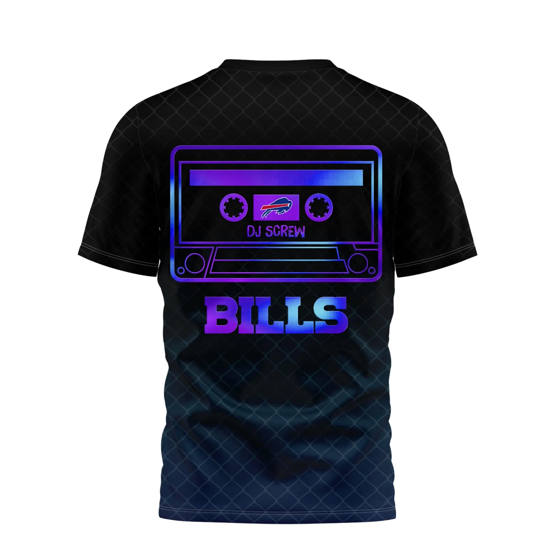 Buffalo Bills | Premium NFL x DJ Screw 3D Shirt NY – HuddleStyle.com - Image 2