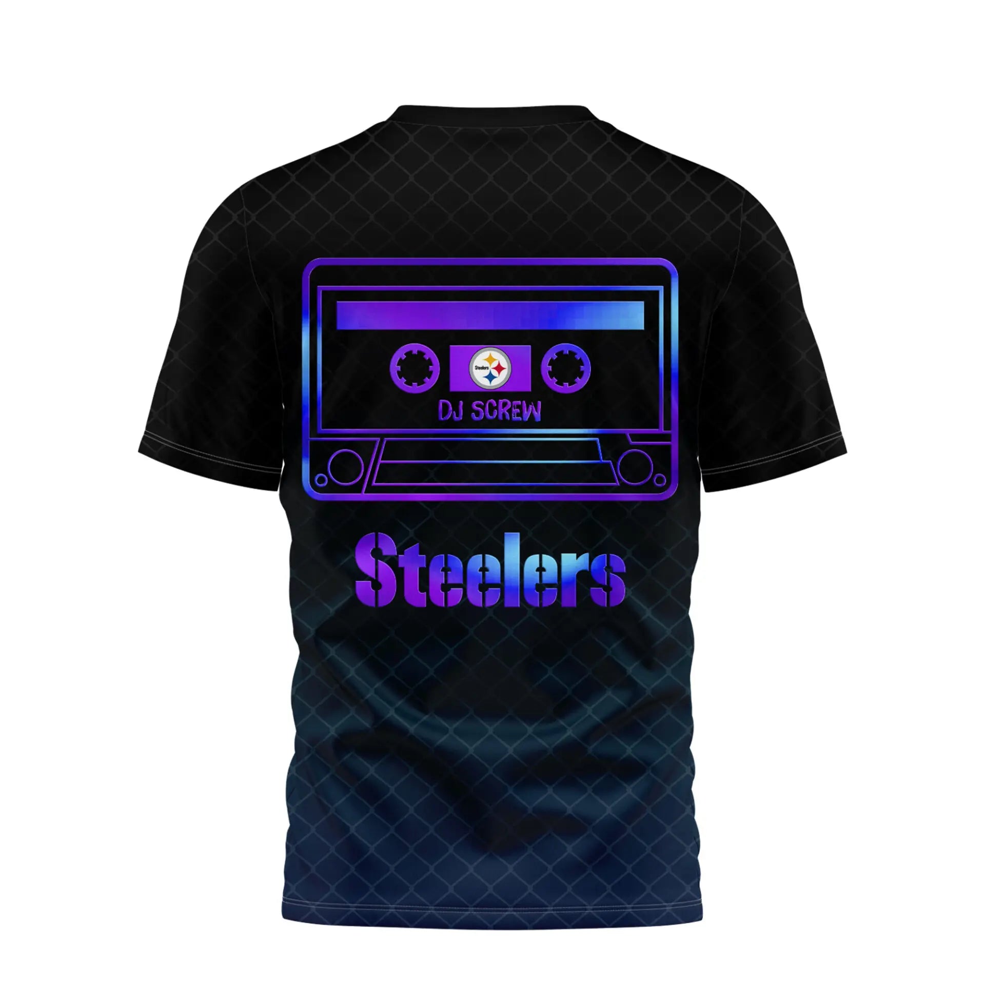 Pittsburgh Steelers | Premium NFL x DJ Screw 3D Shirt NY – HuddleStyle.com - Image 3