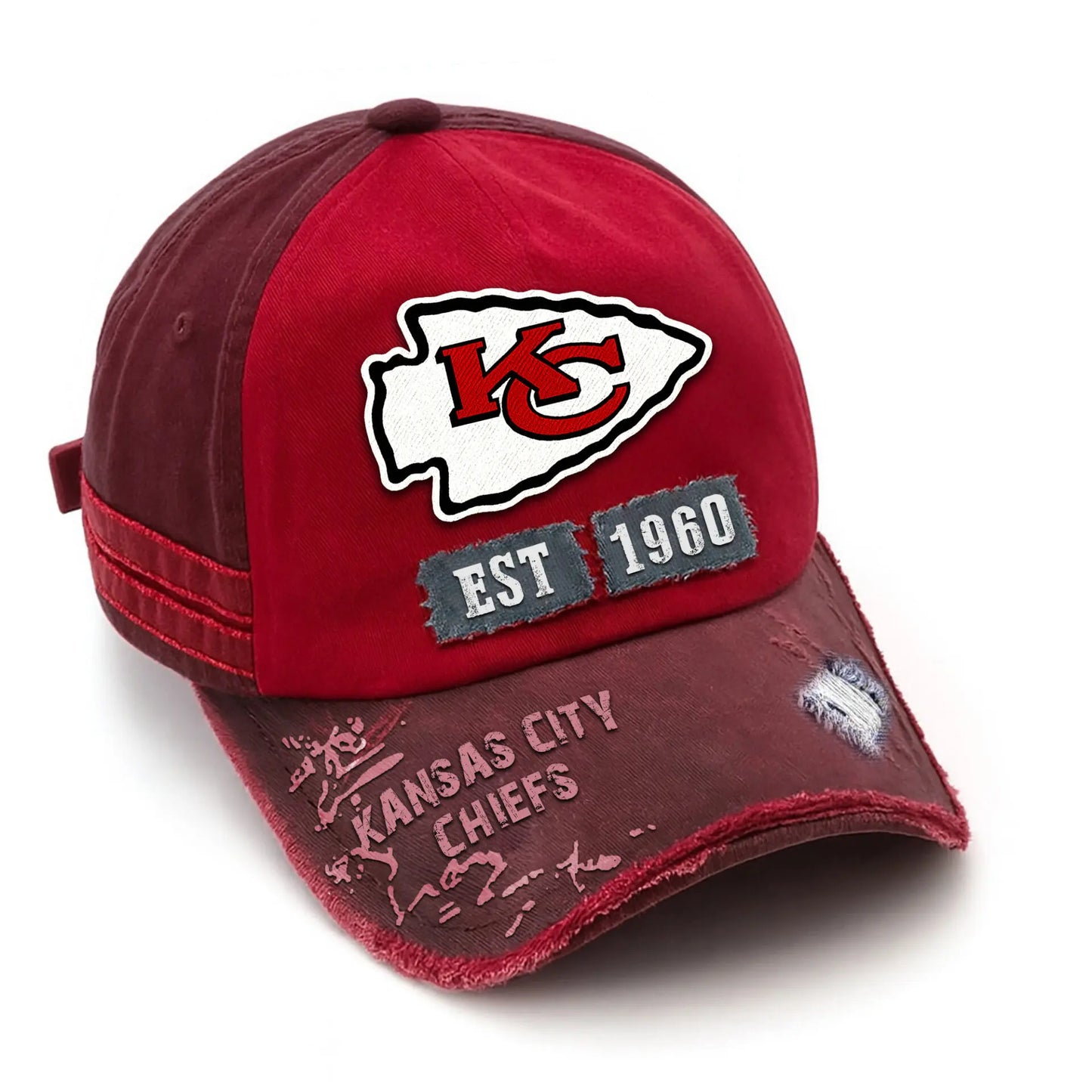 Kansas City Chiefs | Premium NFL Legacy Classic Cap TD – HuddleStyle.com - Image 2