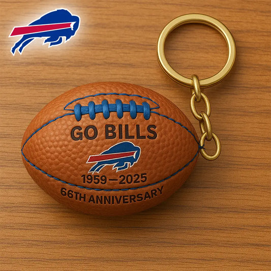 Buffalo Bills | Premium NFL Anniversary Keychain – HuddleStyle.com - Main