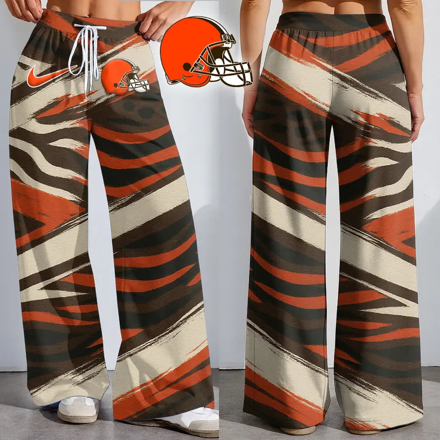 Cleveland Browns | Premium NFL Football High-Stretch Casual Pants – HuddleStyle.com - Main