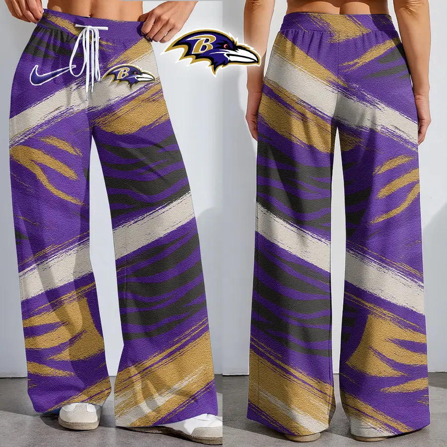 Baltimore Ravens | Premium NFL Football High-Stretch Casual Pants – HuddleStyle.com - Main