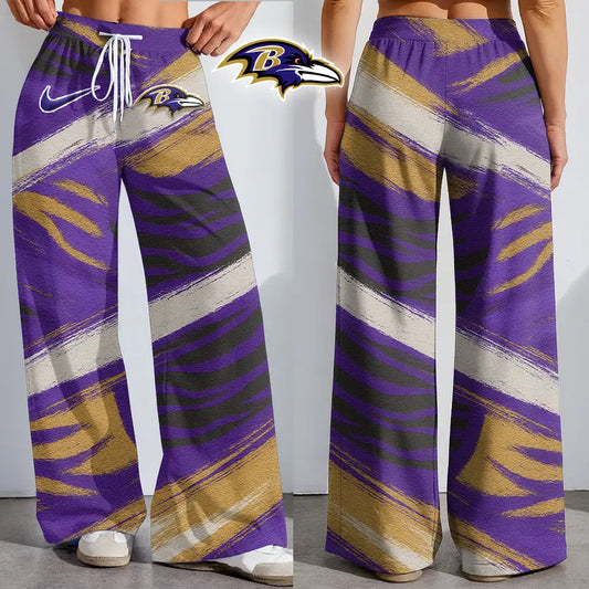 Baltimore Ravens | Premium NFL Football High-Stretch Casual Pants – HuddleStyle.com - Main