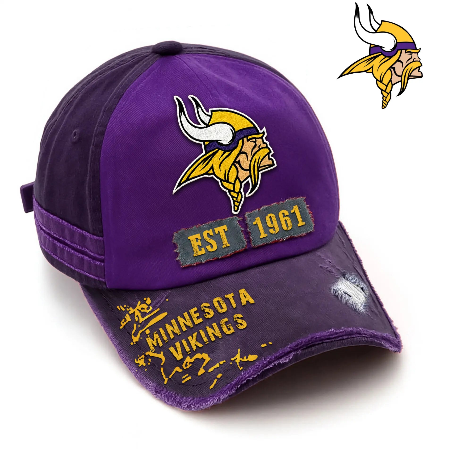 Minnesota Vikings | Premium NFL Legacy Classic Cap TD – HuddleStyle.com - Main