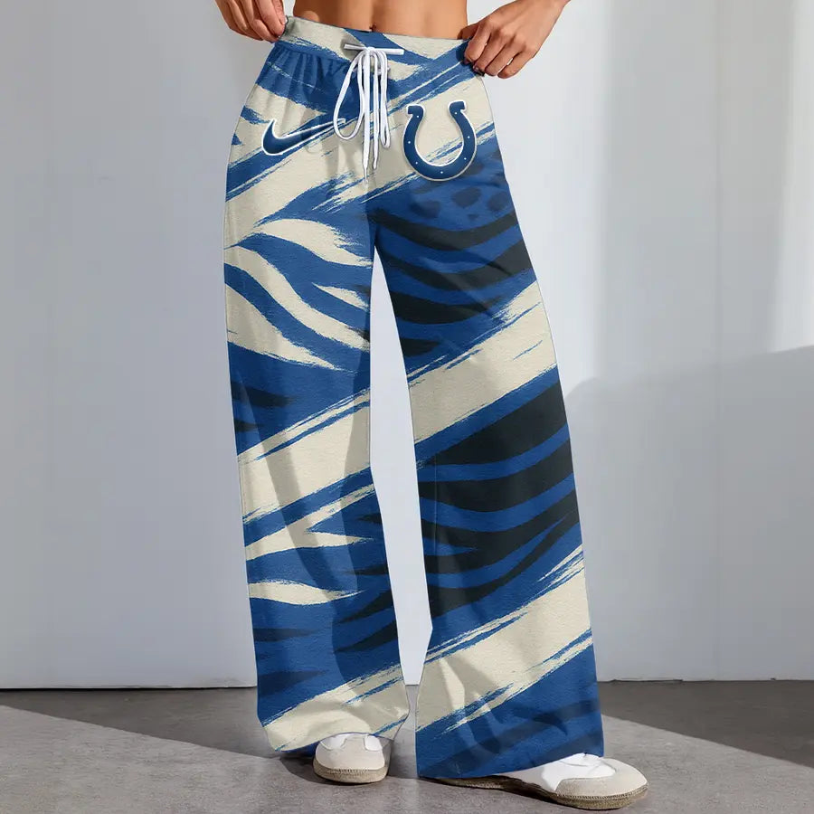 Indianapolis Colts | Premium NFL Football High-Stretch Casual Pants – HuddleStyle.com - Image 2