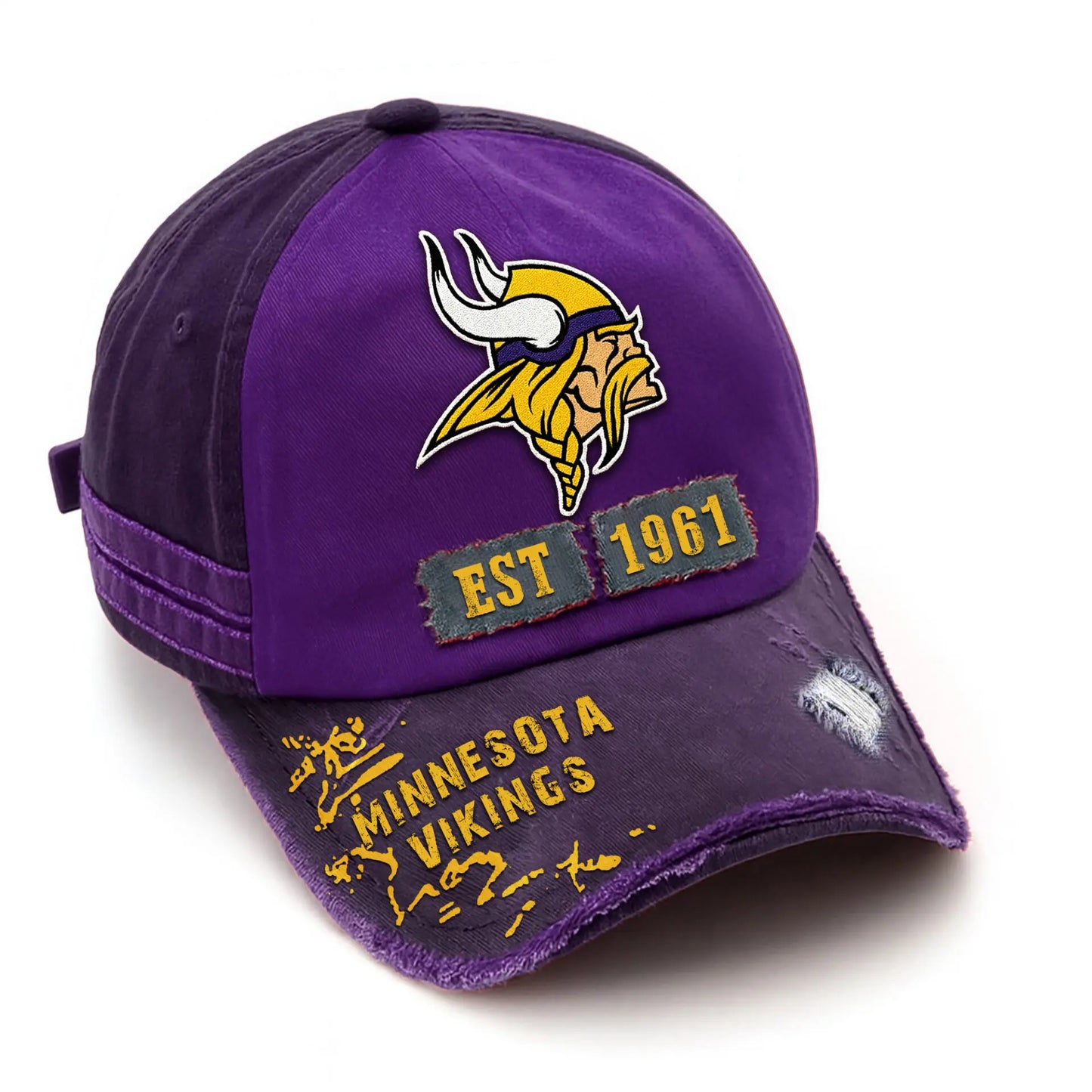 Minnesota Vikings | Premium NFL Legacy Classic Cap TD – HuddleStyle.com - Image 2