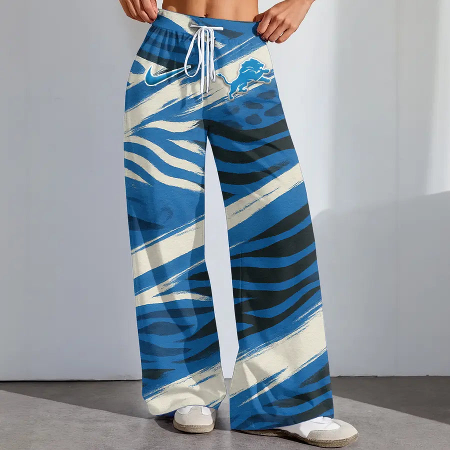 Detroit Lions | Premium NFL Football High-Stretch Casual Pants – HuddleStyle.com - Image 2