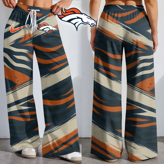 Denver Broncos | Premium NFL Football High-Stretch Casual Pants – HuddleStyle.com - Main