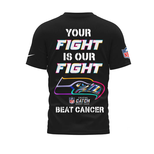 Seattle Seahawks | Premium NFL Crucial Catch 3D Shirt HI – HuddleStyle.com - Main