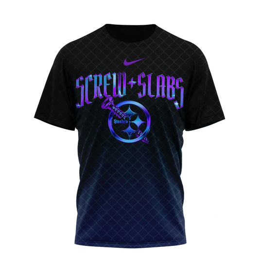 Pittsburgh Steelers | Premium NFL x DJ Screw 3D Shirt NY – HuddleStyle.com - Main