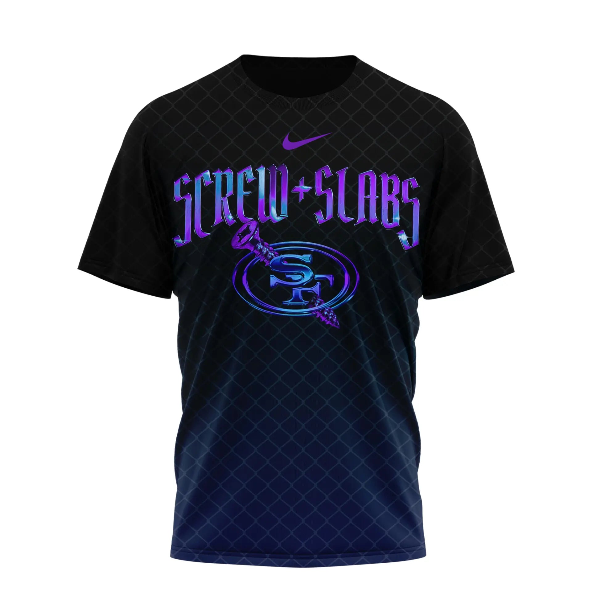 San Francisco 49ers | Premium NFL x DJ Screw 3D Shirt NY – HuddleStyle.com - Image 2