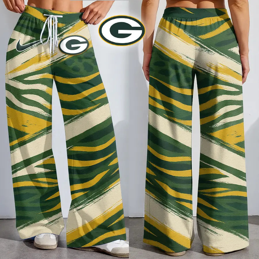 Green Bay Packers | Premium NFL Football High-Stretch Casual Pants – HuddleStyle.com - Main