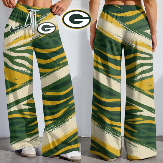 Green Bay Packers | Premium NFL Football High-Stretch Casual Pants – HuddleStyle.com - Main