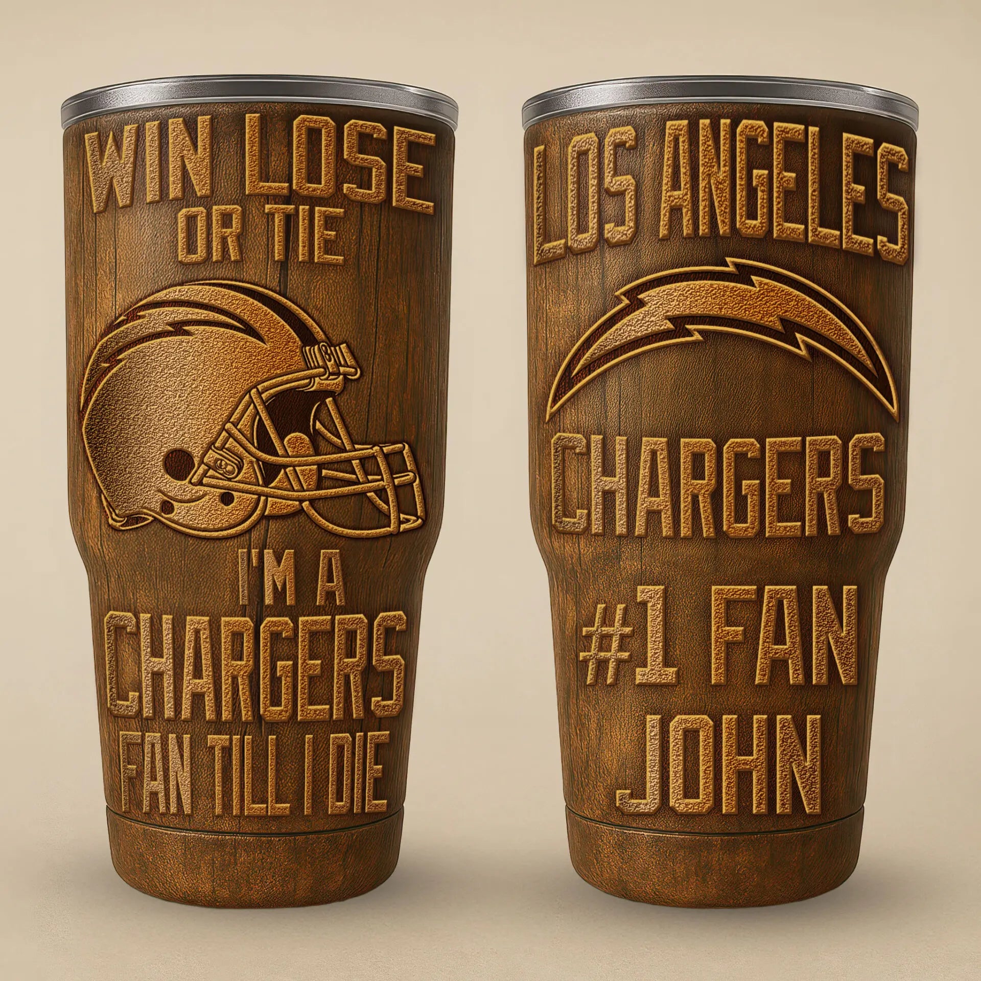 Los Angeles Chargers | PREMIUM TUMBLER TD – HuddleStyle.com - Main