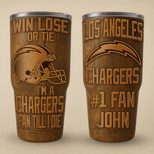 Los Angeles Chargers | PREMIUM TUMBLER TD – HuddleStyle.com - Main