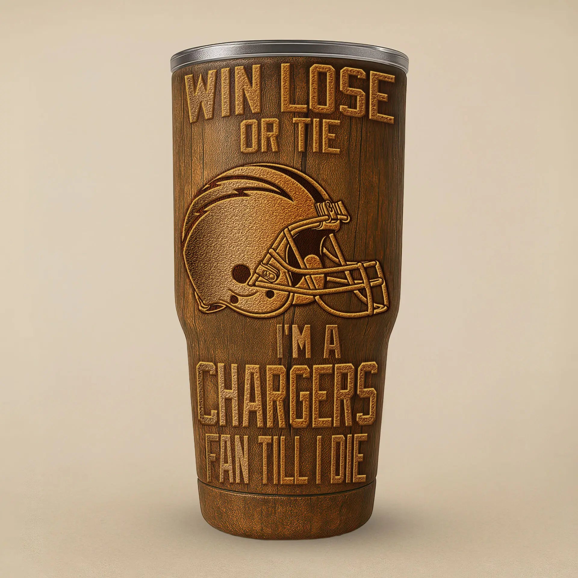 Los Angeles Chargers | PREMIUM TUMBLER TD – HuddleStyle.com - Image 2