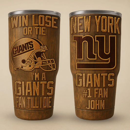 New York Giants | PREMIUM TUMBLER TD – HuddleStyle.com - Main