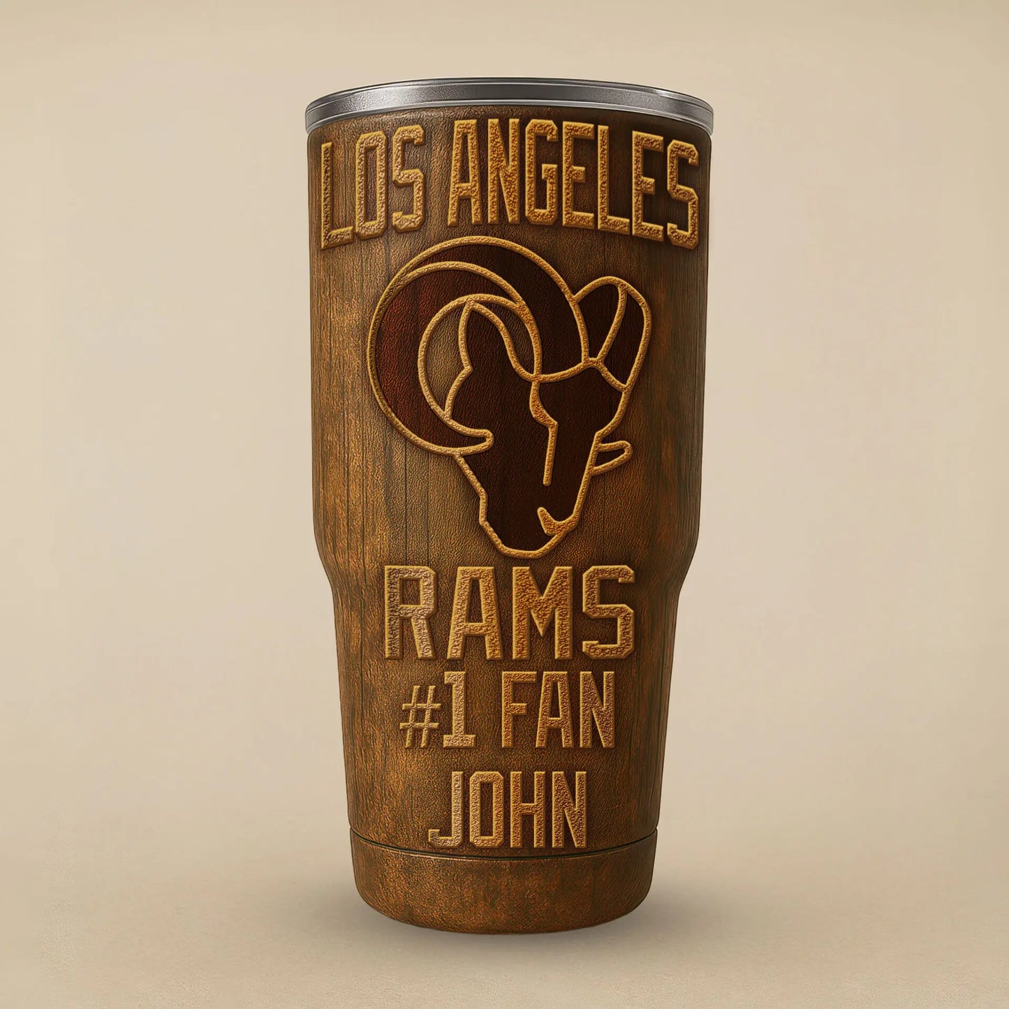 Los Angeles Rams | PREMIUM TUMBLER TD – HuddleStyle.com - Image 2