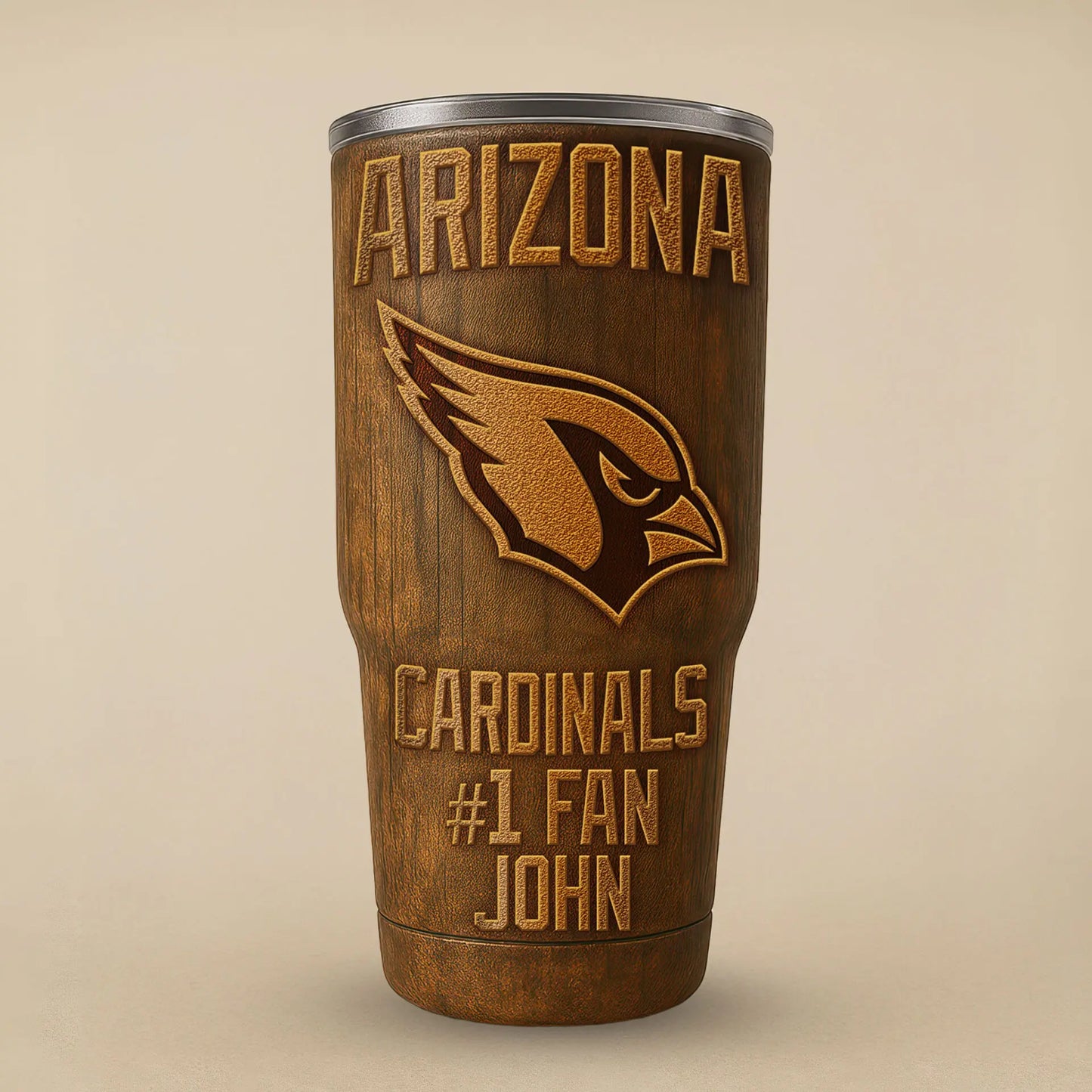 Arizona Cardinals | PREMIUM TUMBLER TD – HuddleStyle.com - Image 2