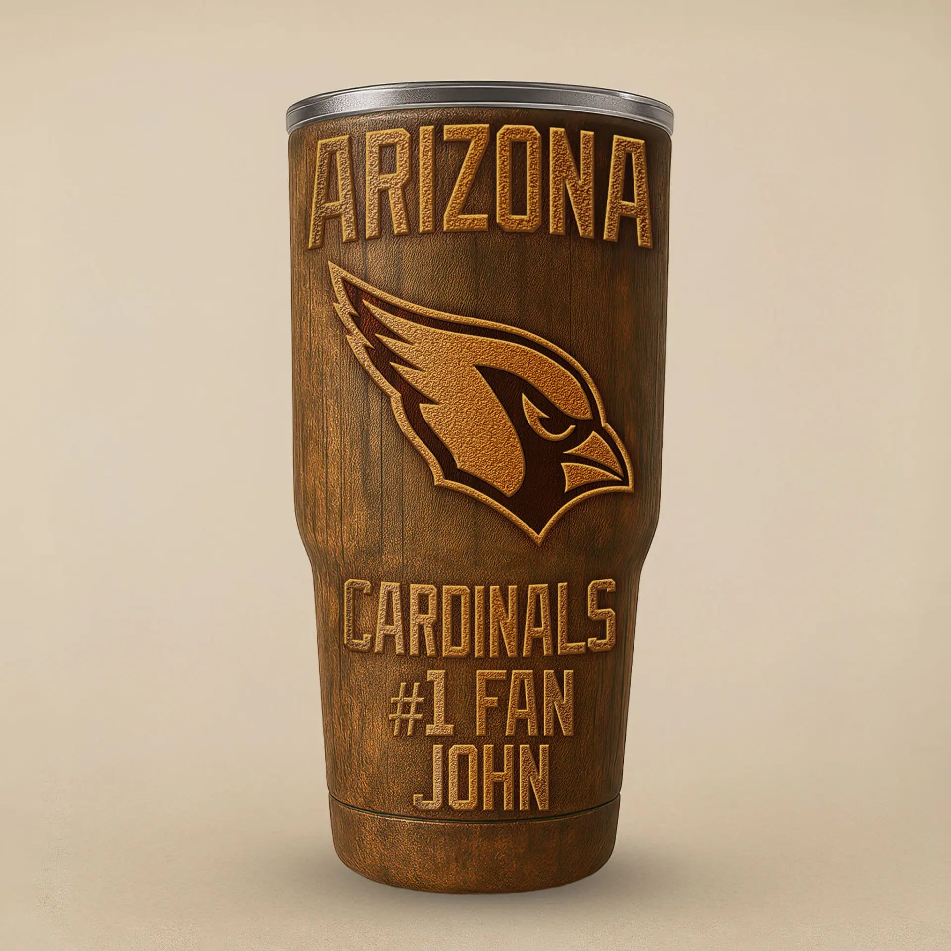 Arizona Cardinals | PREMIUM TUMBLER TD – HuddleStyle.com - Image 2
