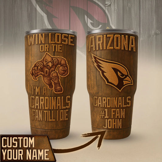 Arizona Cardinals | PREMIUM TUMBLER TD – HuddleStyle.com - Main