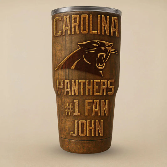 Carolina Panthers | PREMIUM TUMBLER TD – HuddleStyle.com - Main