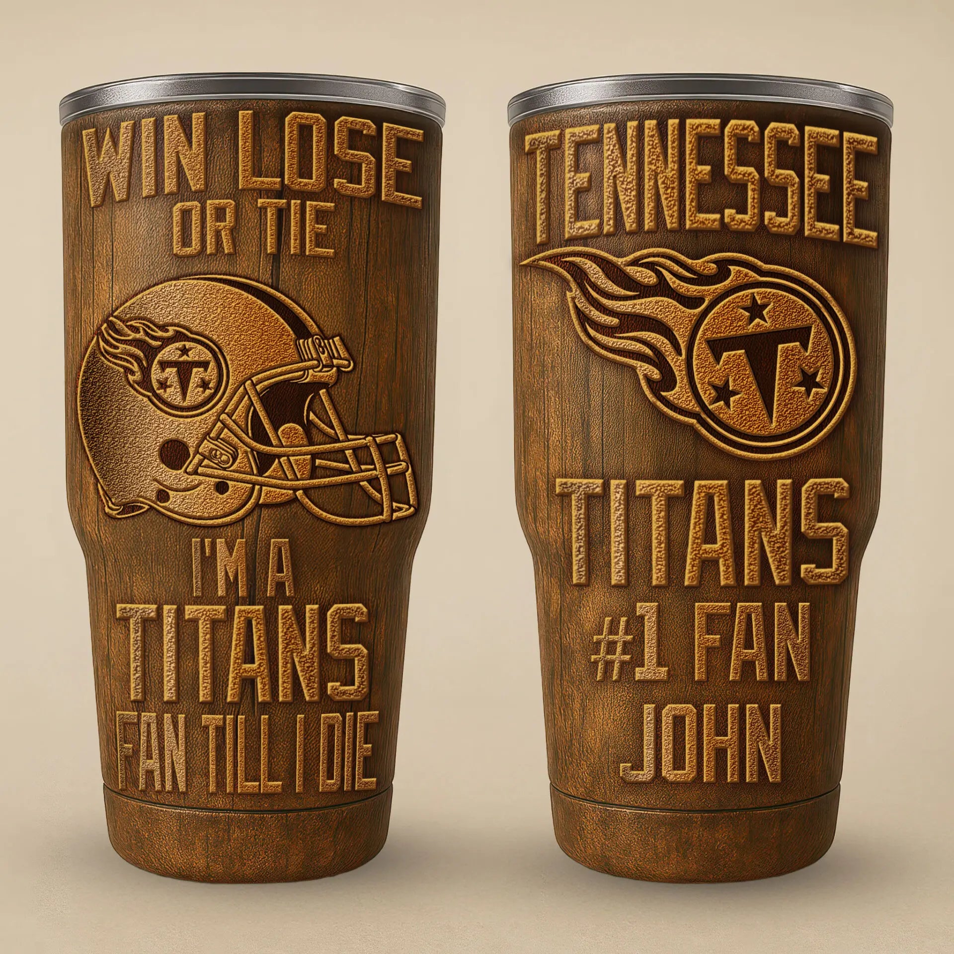 Tennessee Titans | PREMIUM TUMBLER TD – HuddleStyle.com - Image 2