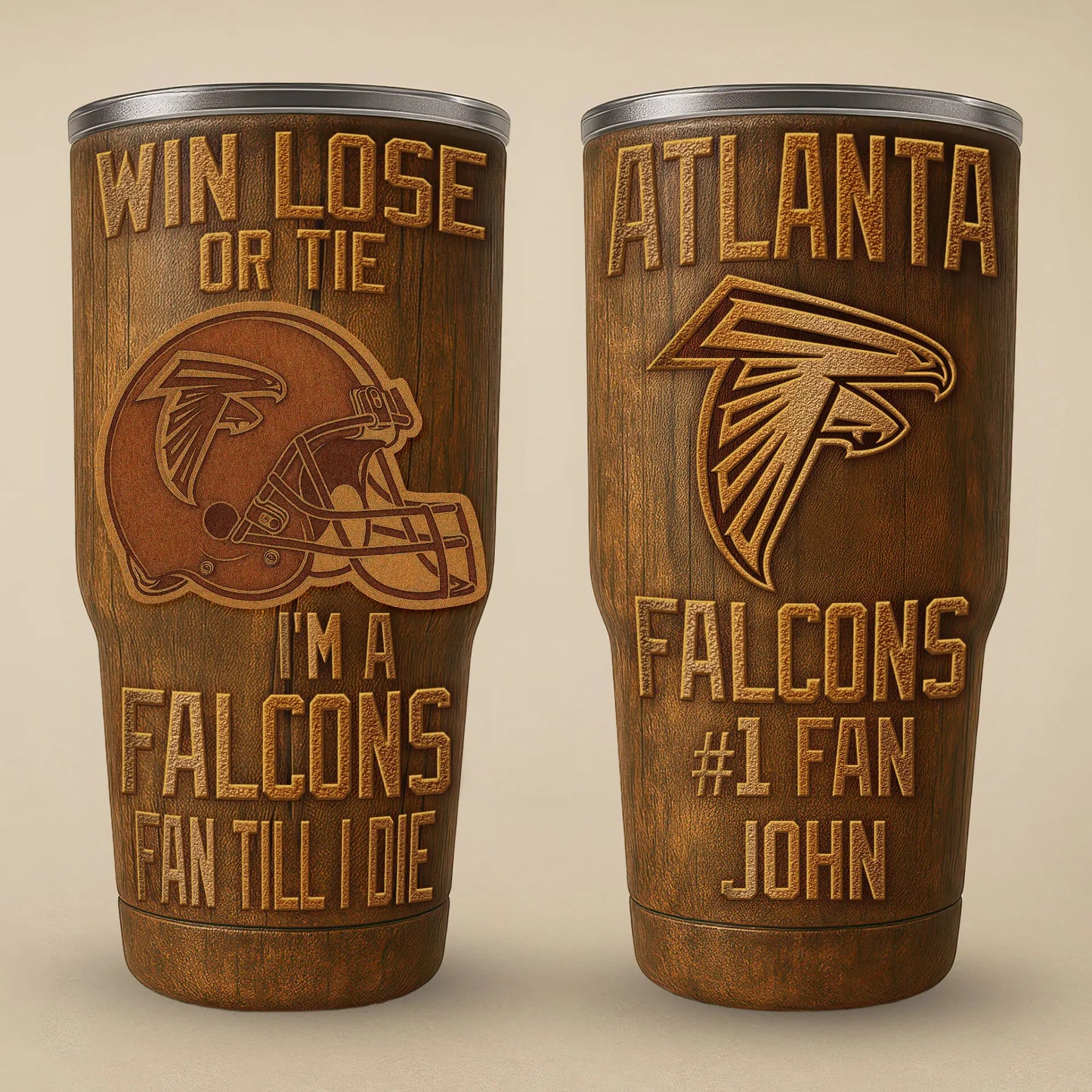 Atlanta Falcons | PREMIUM TUMBLER TD – HuddleStyle.com - Image 3