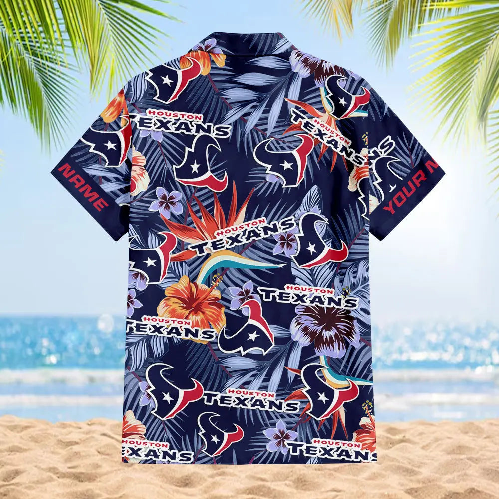 Houston Texans | Hawaiian Shirt – HuddleStyle.com - Image 2