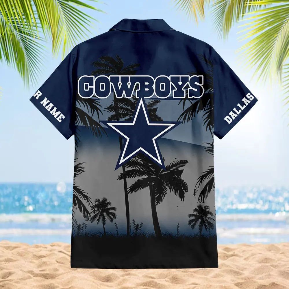 Dallas Cowboys | Hawaiian Shirt – HuddleStyle.com - Image 3