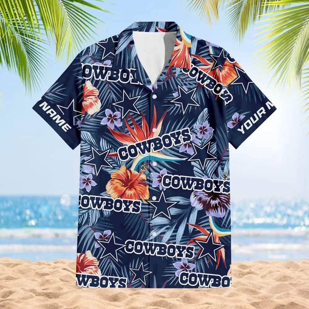 Dallas Cowboys | Hawaiian Shirt – HuddleStyle.com - Main