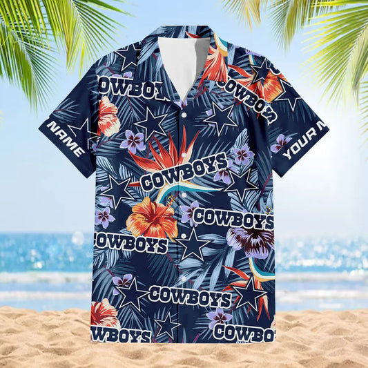Dallas Cowboys | Hawaiian Shirt – HuddleStyle.com - Main