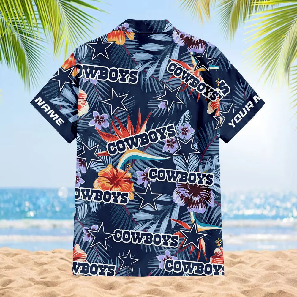 Dallas Cowboys | Hawaiian Shirt – HuddleStyle.com - Image 2