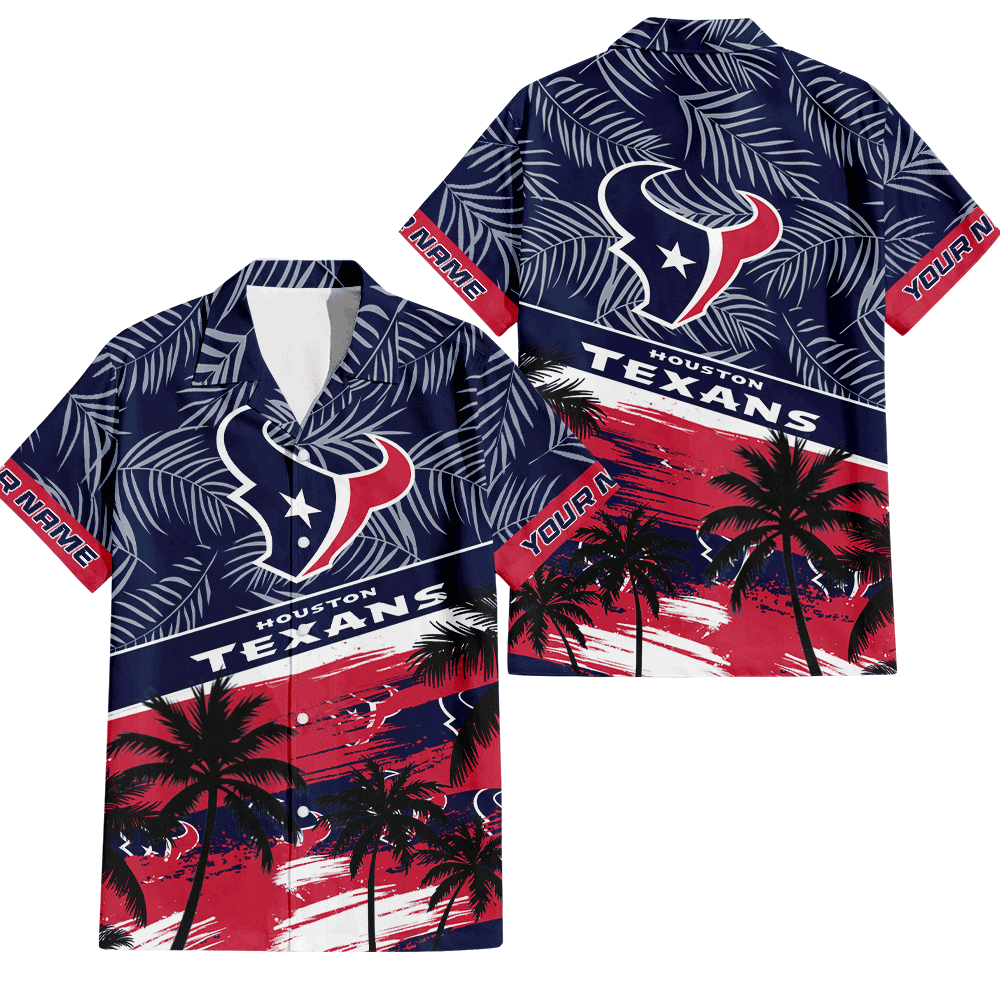 Houston Texans | Hawaiian Shirt – HuddleStyle.com - Image 2