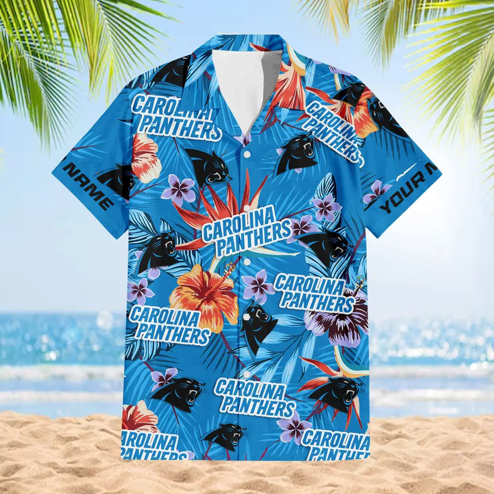 Carolina Panthers | Hawaiian Shirt – HuddleStyle.com - Image 2